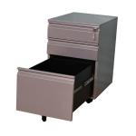 Anti Dumping Mobile Pedestal Cabinet , Office File Locking Metal Cabinet