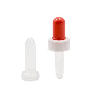 Wholesale 0.25ml Red Head Plastic Bottle Dropper Pipette Packaging from china suppliers