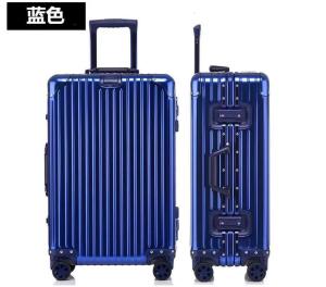 Wholesale Unisex Full Aluminum Waterproof Business Travel Luggage Trolley Suitcase Set Spinner Aluminum Luggage Bags Men from china suppliers