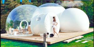 Wholesale waterproof PVC Inflatable Bubble Tent Take Outdoor Adventures To Next Level from china suppliers
