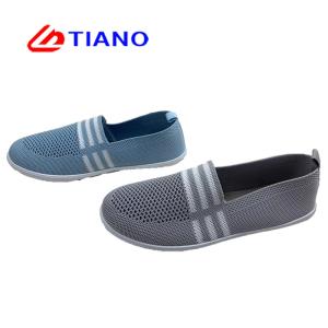 Wholesale Size 40-45 PVC Slip On Classic Mens Canvas Shoes Loafers from china suppliers