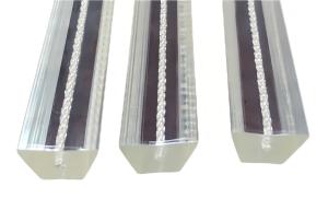 Wholesale Transparent Polyurethane V Belt Wear Oil Resistant PU Transmission Belts 90A Hardness from china suppliers