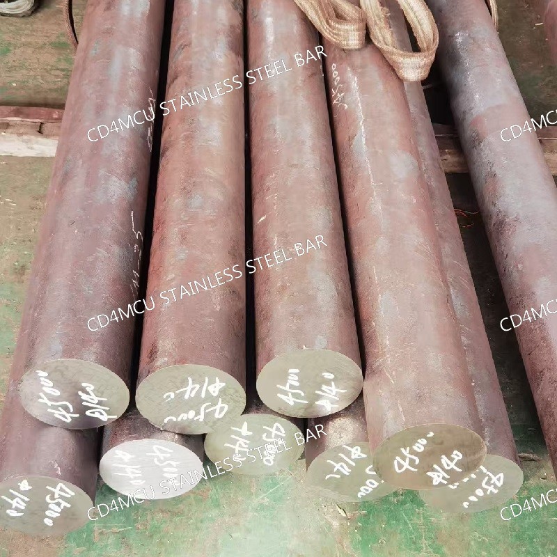 CD4MCU Stainless Steel Round Bars Superior Durability Wear Resistance