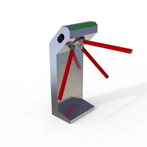 China Crowd Control Tripod Barrier Gate Waist High With LED Lights OEM ODM on sale