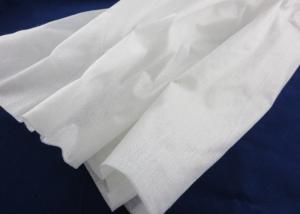 Wholesale 45 GSM White Spunlace Nonwoven Fabric Cross Lapping 70% Viscose 30% Polyester from china suppliers