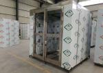 Pharmaceutical Modular Clean Room Air Shower Tempered Glasses Double Doors