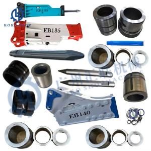 Wholesale Excavator Hydraulic Breaker DXB170 DXB180 DXB190 DXB230 DXB260 Front Cover Upper Bush Rock Hammer Lower Inner Bush for Hammer Spare Parts from china suppliers
