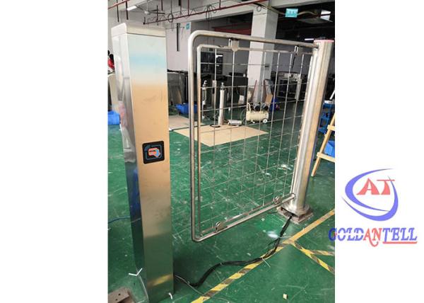 RFID Card Auto Entry Electric Turnstile Train Turnstile Barrier Gate For