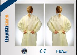 Wholesale Non - Irritating Disposable Isolation Gowns Non-woven 16-70G Patient Exam Gowns from china suppliers