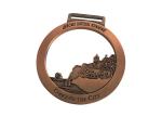 Custom Shape Gold Plated 3D Blank Award Medals Thickness 0.5~3.0mm