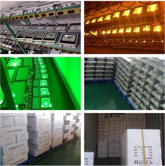 50w led flood light outdoor IP65 led flood lighting power factor 0.9 landscape lamps with CE Rosh marked