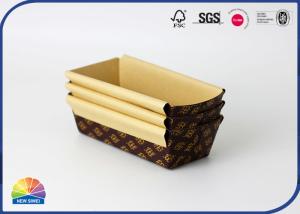 Wholesale 4c Print Cardboard Pallet Box Baking Pans Disposable Bread Pan from china suppliers