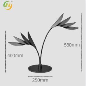Wholesale Modern Simple Living Room table Lamp Floor Lamp Iron Villa Flamingo Leaf Shape from china suppliers
