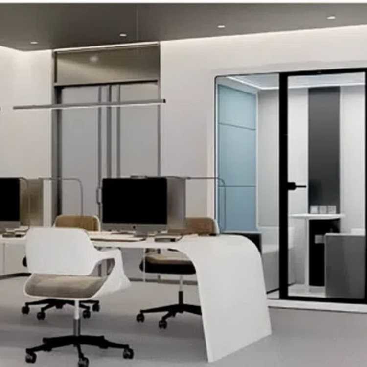 Massimo Four Persons Acoustic Telephone Booth No Disturbing Meeting Acoustic Pods