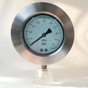 Wholesale Hazardous Environments Precision Pressure Gauge 100mm Dial 10 Bar Pressure Gauge from china suppliers