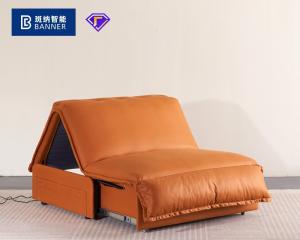 Wholesale BN Stretching Function Sofa Bed Living Room Household Single Folding Sofa Bed Technology Cloth Electric Sofa Bed from china suppliers
