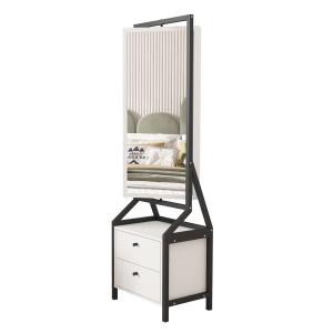 Wholesale Floor standing mirror closet with drawers from china suppliers