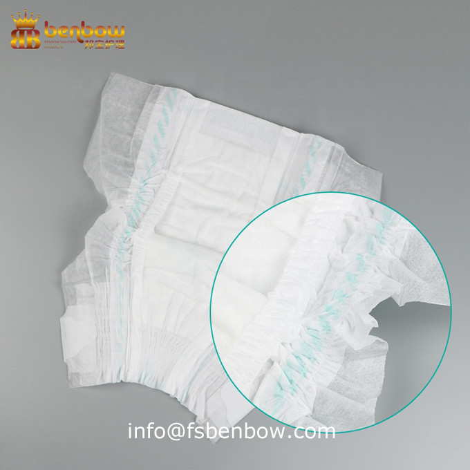 Rapid absorption lock water diaposable B grade baby diaper