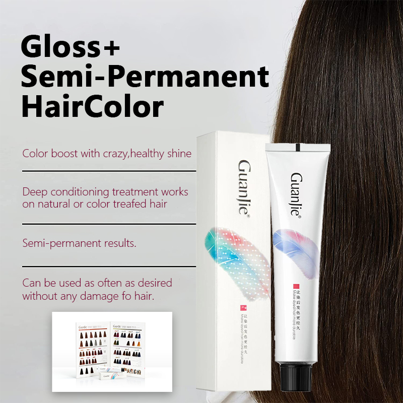 Professional Hair Dye Cream For Salon Treatment Milbon System Low Ammonia Product