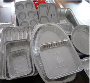 Wholesale Food Aluminium Foil Container Tray With Lids Aluminium Roasting Pan from china suppliers