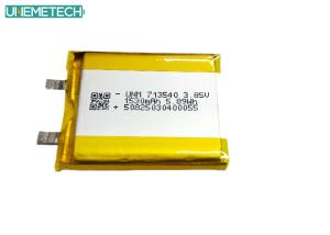 Wholesale 3.85V High Voltage Lithium Polymer Battery 1530mAh 713540 For Medical Devices from china suppliers