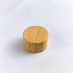 bottle flip top cap twist bamboo cap for squeeze bottle for cosmetic
