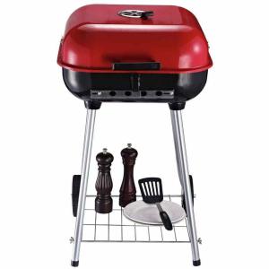 Wholesale Multi Color Charcoal Grills Outdoor Portable Foldable BBQ Grill with Lid Charcoal BBQ from china suppliers