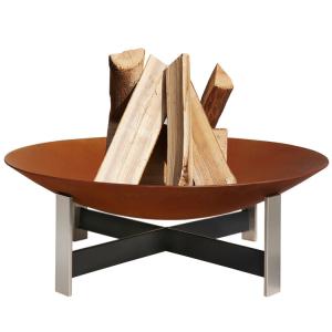 Wholesale Bbq Outdoor Wood Burning Brazier Fire Pit Corten Steel from china suppliers