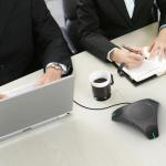 Free-drive Omni-directional Microphone USB Plug and Play Video Conference