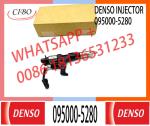 Neutral Diesel Fuel Common Rail Injector 095000-5280 For HI-NO 23910-1360