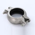 Stainless Steel SS304 Grooved Couplings Mechanical High Pressure Dn10 450psi
