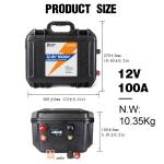 Deep Cycle Lifepo4 12V 100Ah Lead Acid Replacement Battery Pack For RV / Yacht