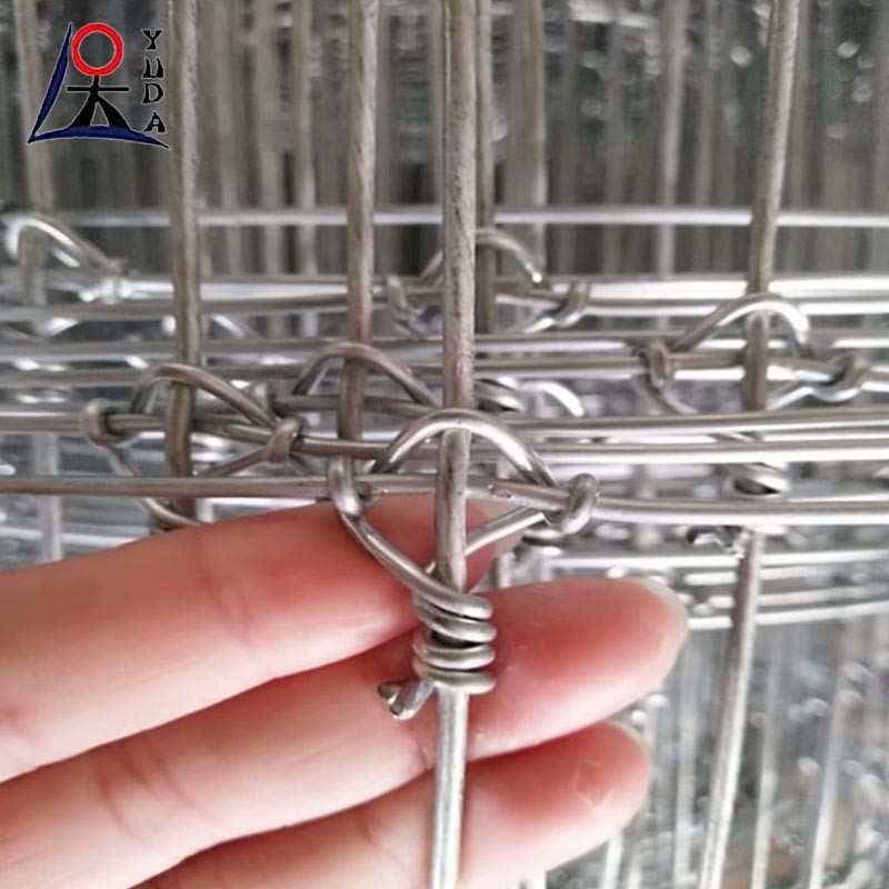 Grassland Sheep High Tensile Weave Iron Wire Mesh Galvanized Cattle Field Fence