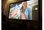 Huge Cinema Size 3D Projection Screen 150 Inch Flat Fixed Frame Wall Mounted 16