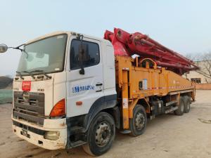 Wholesale 2012 concrete pump truck 49 meters using Hino chassis, excellent performance direct sale inventory from china suppliers