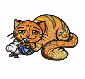 Wholesale Animal Cat Birds Custom Velcro Patches Woven Embroidery Handmade from china suppliers