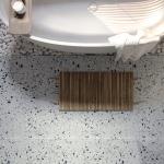 Scratch Resistance White Interior Porcelain Flooring 12mm Thickness