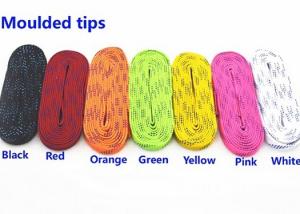 Wholesale Anti Abrasive Colored Skate Laces Wear Resistant , Roller Hockey Laces from china suppliers
