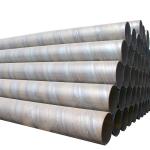 ISO9001 Certified Thick Steel Tube SSAW 609mm Helical Seam Spiral Welded Pipe