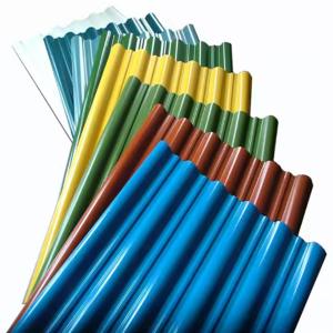 Wholesale ASTM A755 PPGI Corrugated Steel Sheet 0.2mm-1.5mm Galvanized Color Roofing Sheets from china suppliers