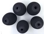 Black EVA Fishing Net Floats , Plastic Fishing Net Floats OEM Service