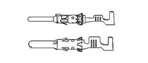 China 40A AMP Waterproof Automotive Connector Pin Male 2.5mm System on sale