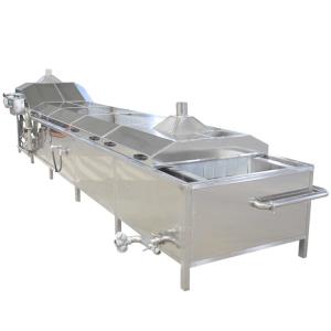 Wholesale 6500W 2800kg Potato Blanching Machine For Crisp French Fries Almond from china suppliers