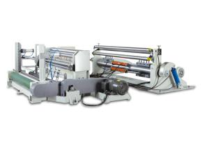 Wholesale 1600mm Wide Paper Slitter Rewinder Machine Magnetic Powder Automatic Brake For 80-600g from china suppliers