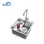 SUS304 Stainless Steel Single Bowl Kitchen Sinks Handmade House Kitchen Sinks