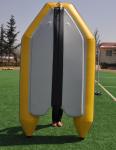 Durable Yellow PVC 6 Person Inflatable Boat Inflatable Fishing Boats