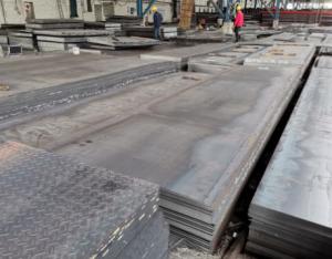 Wholesale ASME Q345B 1250 X 2500mm MS Steel Sheet Black Color Construction 40mm Thickness from china suppliers