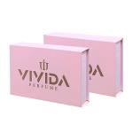 Elegant Magnetic Book Shape Paper Gift Box for Custom Logo Print Cosmetic
