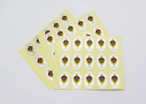 Wholesale Machine Roll Self Adhesive Food Label Stickers , Vinyl Custom Printed Food Labels from china suppliers