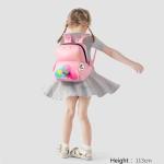 NHB314 Nohoo Wholesale Custom 3D Cartoon PU microfiber kids bags for 2-4 years